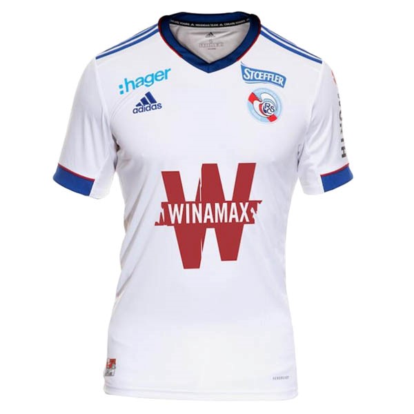 Tailandia Camiseta Estrasburgo Segunda equipo 2020-21 Blanco